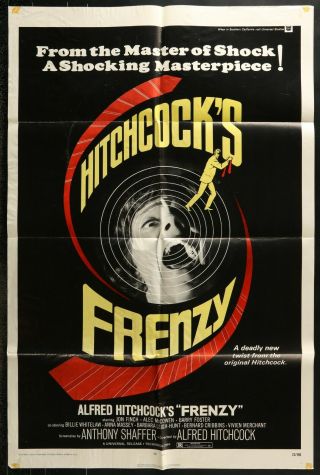 Frenzy (1972) - Movie Poster - Thriller Alfred Hitchcock