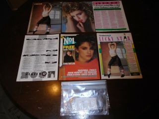 Madonna - Music Advert Poster,  Songwords,  Article Clipping - 1984 - 1985 - No 1