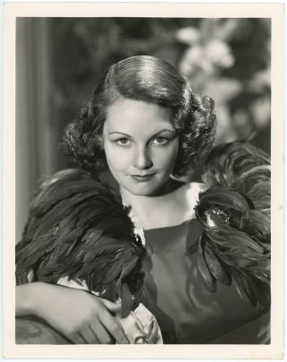 Elizabeth Allan 1934 Vintage Golden Age Of Hollywood Glamour Portrait Photograph