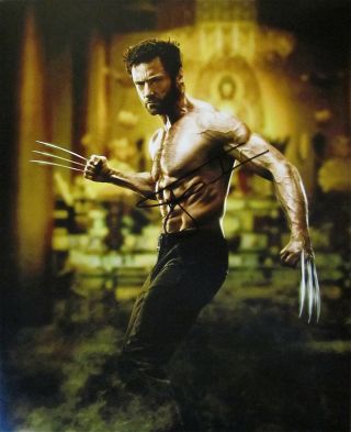 Hugh Jackman Hand Signed Autographed 11x14 Photo W/coa Wolverine Logan X - Men