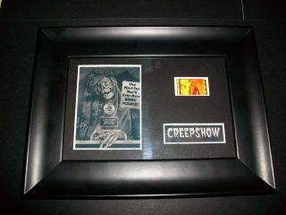 Creepshow Framed Movie Film Cell Memorabilia Compliments Poster Dvd Book