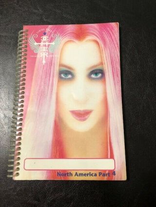 Extremely Rare Vintage (2003) Cher Living Proof Tour Personnel Itinerary