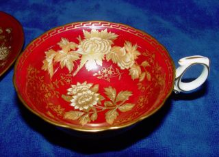 Wedgwood Tonquin Ruby Footed Cup.