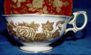 Wedgwood Tonquin Ruby Footed Cup. 3