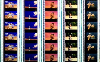 Aladdin (1992) 35mm Film Cell 5 Strips
