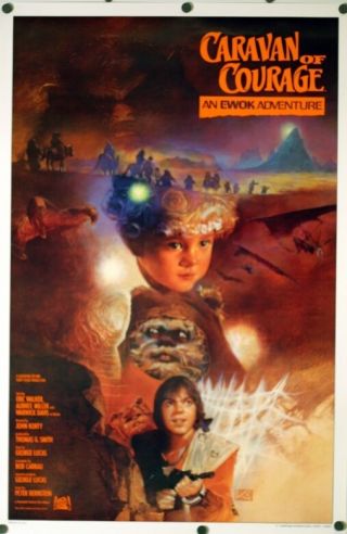 Caravan Of Courage - Movie Poster - 27x41 Style A - Ewoks,  Star Wars