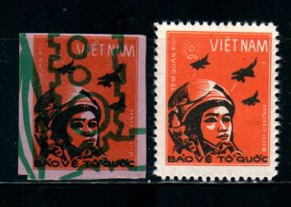 N.  316 - Vietnam - Trial Color Proof – Military Frank –very Rare - No Inventory 1976