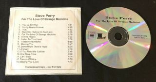 Steve Perry ‘for The Love Of Strange Medicine’ 2006 Promo Cd