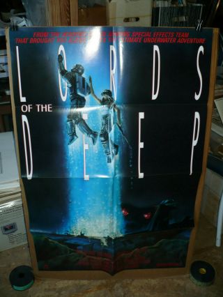 Lords Of The Deep,  Nr Orig 1 - Sht / Movie Poster (bradford Dillman)