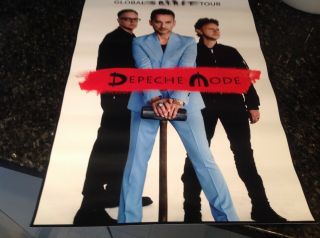 Depeche Mode Global Spirit Tour Poster