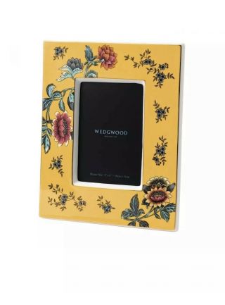 Wedgwood Wonderlust Yellow Tonquin Picture Frame 4x6 Frame