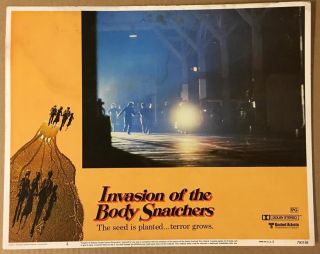 People Running In San Francisco Invasion Of The Body Snatchers Lobby Card 1027