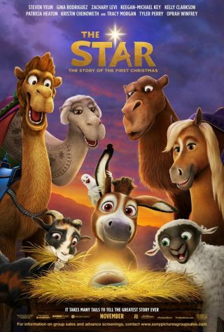 The Star - Ds Movie Poster - 27x40 D/s Advance Christmas