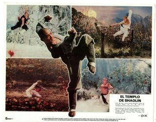 Jet Lee Shaolin Temple Spanish Set Of 8 11x14 Lobby Cards Lc3958