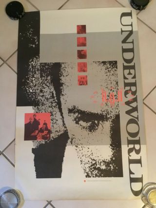 Vintage 1988 Underworld Sire Promo Poster