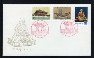 China 1980 Fdc Cover Complete Set J55