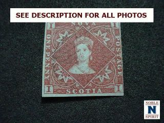 Noblespirit (th1) Wonderful Nova Scotia No.  1 W/ Certificate =$650 Cv