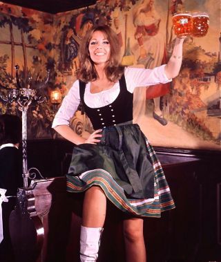 Where Eagles Dare Ingrid Pitt As Sexy Bar Maid Rare Photo