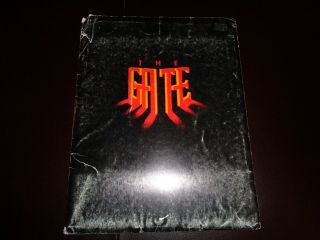 The Gate 1986 Movie Press Kit With 4 Photos Horror Monsters Cult