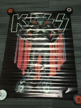 Kiss Gene Simmons Lizard Poster 24 " X 33 "