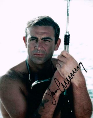 Sean Connery Signed 8x10 Picture Photo Autographed Includes