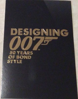 Postcard Only Designing 007 50 Years Of Bond Style