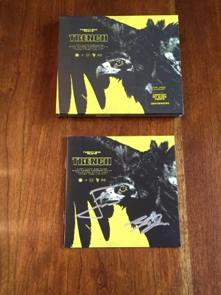 Twenty One Pilots Trench Album Cd Signed Autographed Booklet
