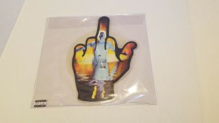 Eminem Jdgaf/sdgaf Sslp20 Die Cut Middle Finger Vinyl Limited Edition 3