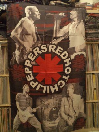 Red Hot Chili Peppers Textile Poster Flag Nirvana Pearl Jam T Shirt