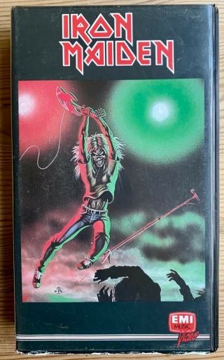 Iron Maiden – Live At The Rainbow – Pal Vhs Video