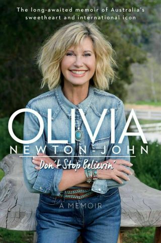 Olivia Newton John Hand Signed 1st Ed H/c Book Don 
