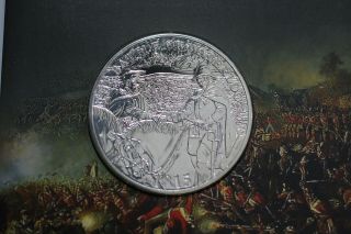 2015 British Battle of Waterloo 200th Anniversary BU £5 Five Pound Coin Pack B21 2