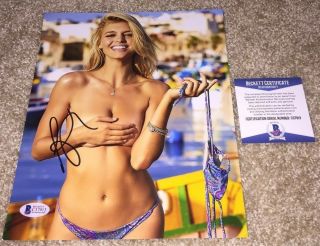 Kelly Rohrbach Signed 8x10 Photo Model Si Swimsuit Sexy Baywatch Bas E