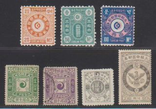 A6904: Early Korea Stamp Lot,  Used; Cv $115