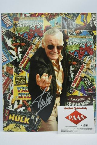 Stan Lee 8 X 10 Signed By Stan Lee Comes With
