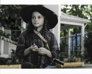 Cailey Fleming The Walking Dead Autographed Photo Signed 8x10 3 Judith Grimes