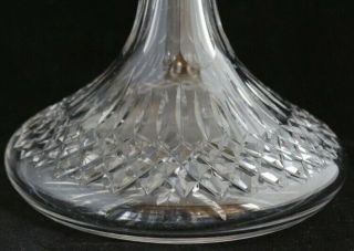 Waterford Crystal Lismore Ships Decanter w/ Stopper 9 3/4 