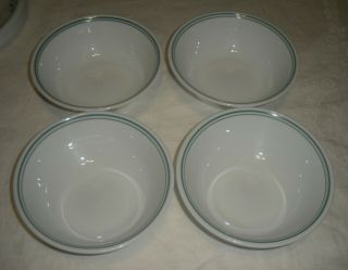 Set Of 4 Corelle Corning Ware Rosemarie 6.  25  Cereal Bowls