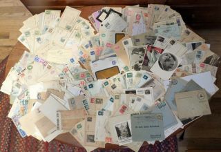 254 Vintage Ww Postal History,  Better Germany,  France,  Italy,  Czech,  High Values