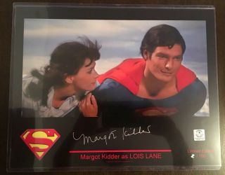 Margot Kidder (lois Lane) 11x14 Signed Photo Superman Ii