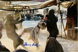 Daisy Ridley Signed Star Wars 12x18 Photo - Autographed Rey Psa Dna