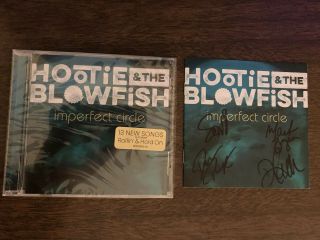 Hootie And The Blowfish Signed Imperfect Circle Cd Autograph Full Band