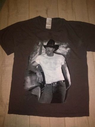 Vintage Trace Adkins Concert Tour Shirt T - Shirt Tee Size S