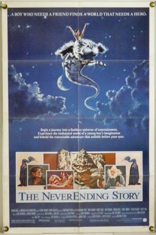 The Neverending Story Ff Orig 1sh Movie Poster Fantasy (1984)