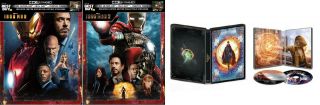 Iron Man Steelbook And Dr Strange (4k Uhd,  Blu - Ray,  Digital Hd)
