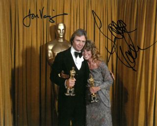 Jon Voight/jane Fonda Signed Oscar Winners Autographed 8x10 Photo Psa Ae84603