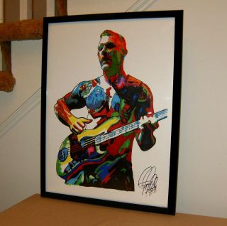 Tim Commerford Rage Against The Machine Bass Music Poster Print Wall Art 18x24