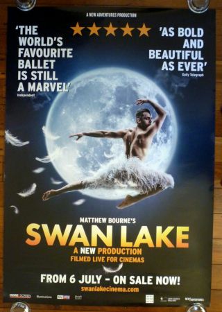 Swan Lake Matthew Bourne 2012 Australian Advance One Sheet Movie Poster