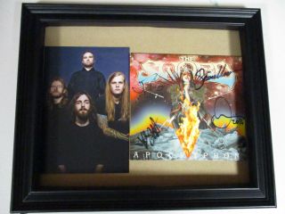 The Sword Band Autographed Signed Framed Cd Cover With Exact Signing Pic Proof