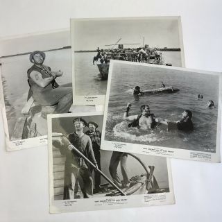 Vintage Movie Stills Photos Walt Disney Davy Crockett And The River Pirates 1956